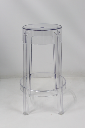 B-Ware Kartell Charles Bar-Hocker Barhocker Sitzhocker Sitz transparent Sitzhöhe 65cm