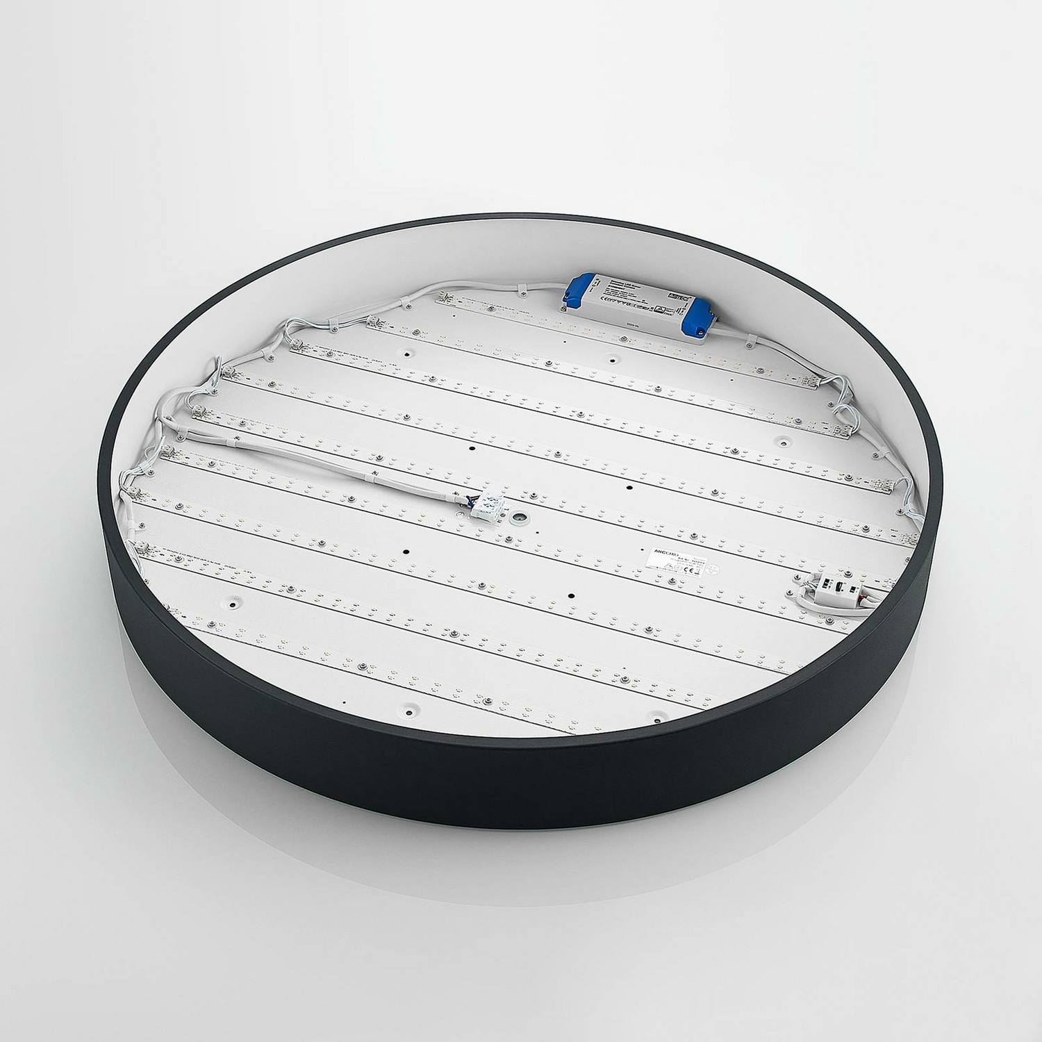 B-Ware Arcchio Noabelle Led Deckenlampe Deckenlampe Lampe Leuchte Schwarz ø 80 Cm