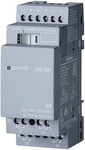 Logo Siemens ! Module d'extension PLC DM8 230 R 0 Ba2, module PLC 115 V/230 V (produit d'occasion).