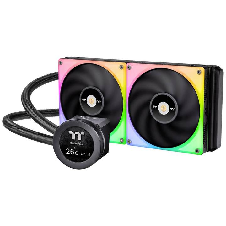 Thermaltake CL-W371-PL14SW-A PC-Wasserkühlung Liquid Cooler Kühler