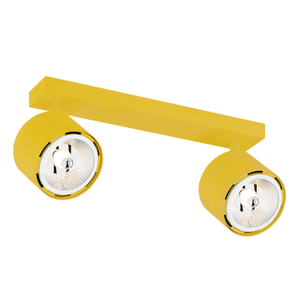 B-Ware Deckenspot Chloe Verstellbar Zweiflammig Gelb Deckenlampe Deckenleuchte Lampe