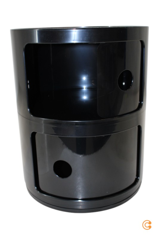 B-Ware Kartell Componibili 4966 Container Regal Containerregal Schwarz Siehe Text/Foto - 8034105781702