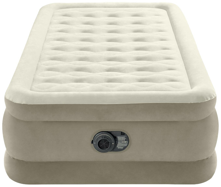 Intex Luftbett Dura Beam Ultra Plush Twin Luftmatratze Luft Bett 220 V Pumpe Bra22 B-Ware