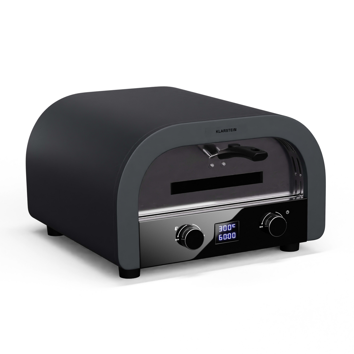 Klarstein Forno Vetro Pizzaofen Pizzastein Pizzaherd Doppelheizelemente B-Ware