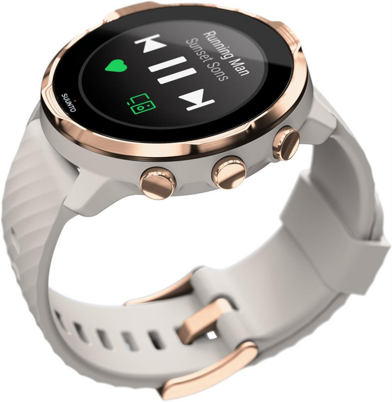 Suunto 7 Uhr Smartwatch Multisportuhr Laufuhr Sportuhr Sandstone Rosegold