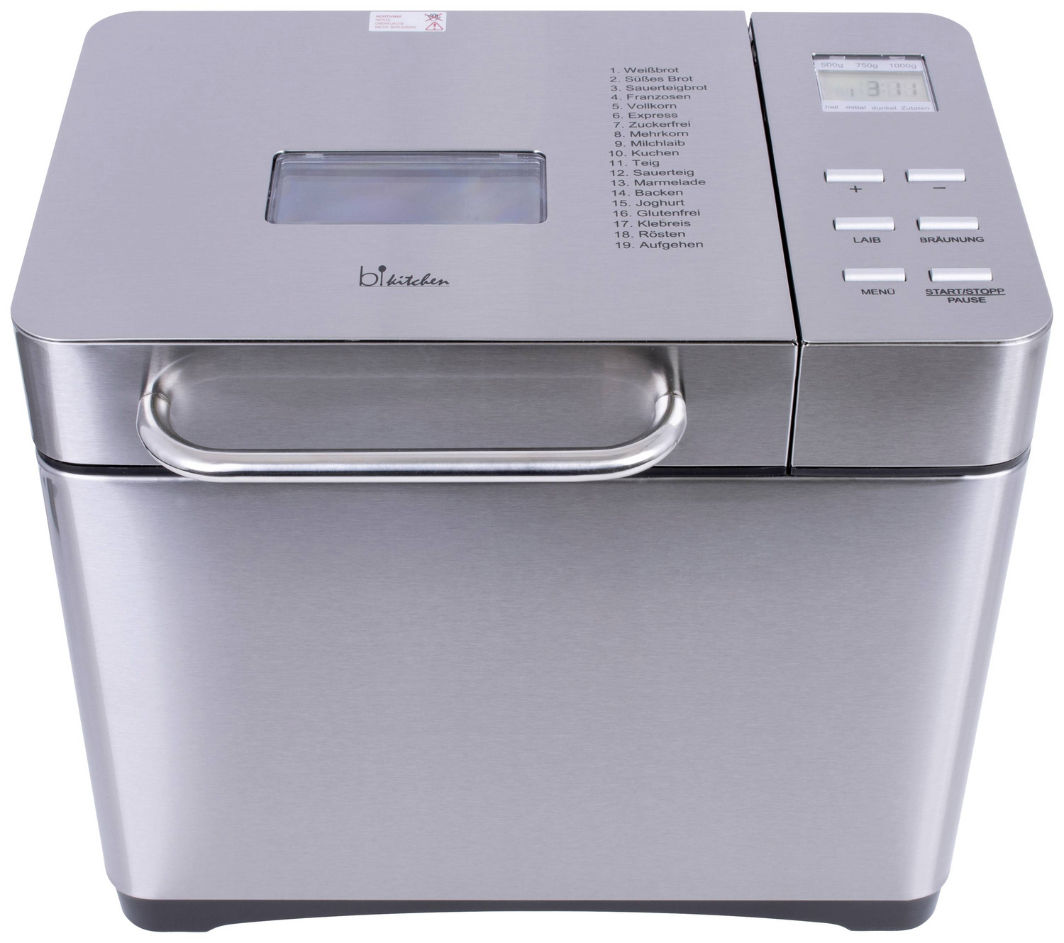 B-Ware Bi Kitchen Bake 501 Brotbackautomat Mit Messbecher Display Automat Küchengerät