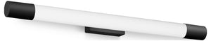 B-Ware Philips LED Bad Deckenleuchte Lampe Rover rund Schwarz Warmweiß Metall 872016930