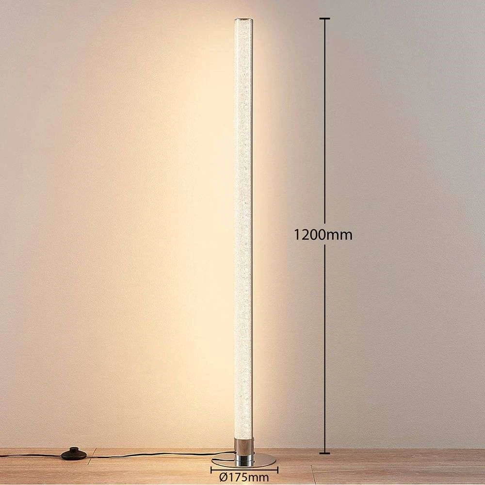B-Ware Stehleuchte Stehlampe Lindby Längliche Led Rgb Hadis Standlampe Leuchte Dimmer