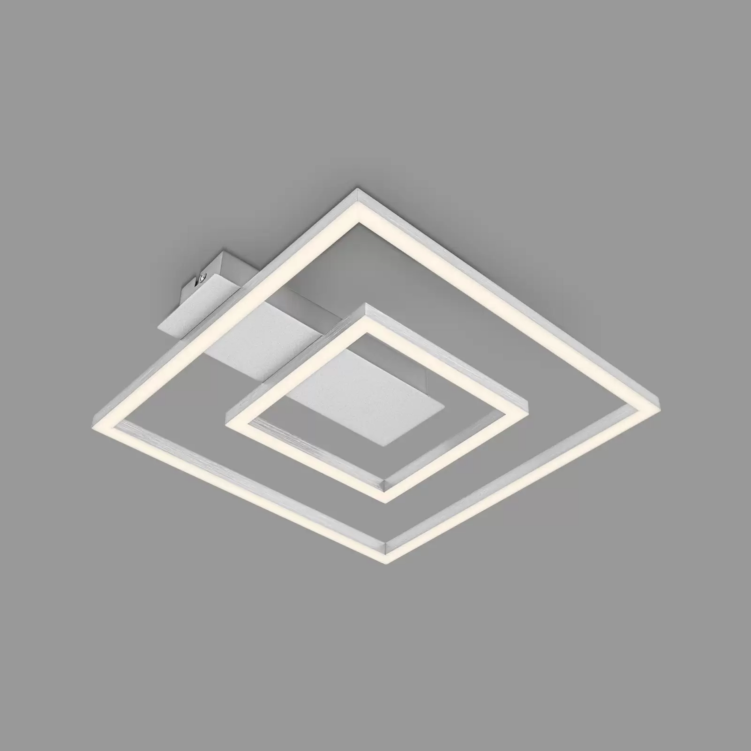B-Ware Briloner Deckenleuchte Deckenlampe Led Rahmen Alu Leuchtmittel Inklusive