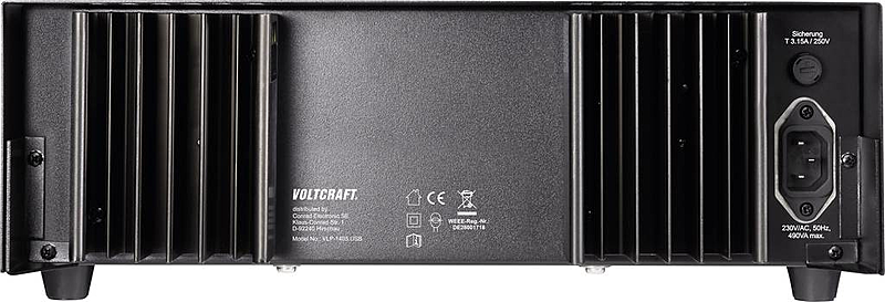 Voltcraft Labornetzgerät Vlp 1405 Usb 3 Ausgänge Einstellbar 0 40 V 0 5 A 233 W B-Ware