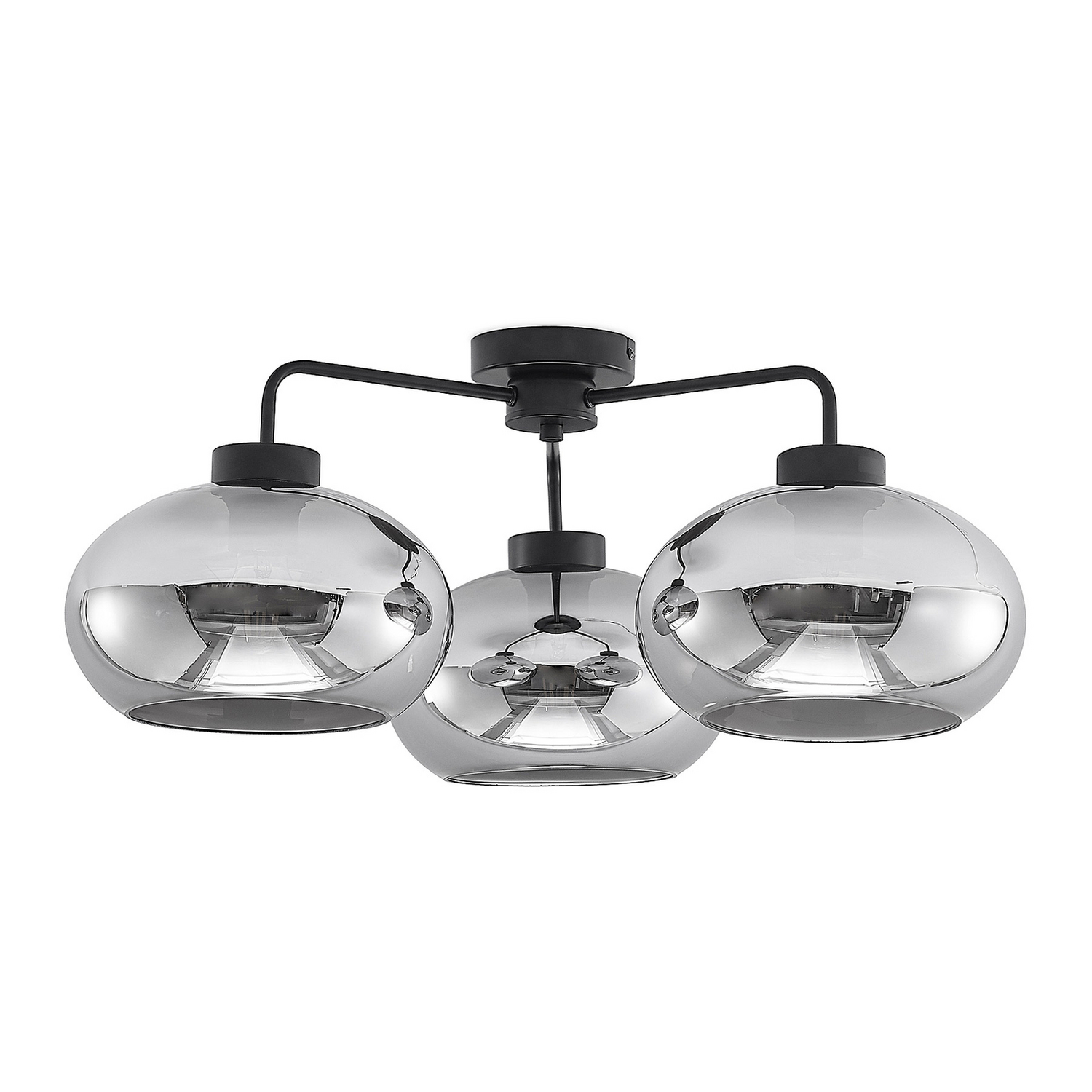 Lindby Navidia Deckenlampe Deckenleuchte Leuchte Lampen Deckenlicht Rauchglas722 B-Ware - 4251911728866