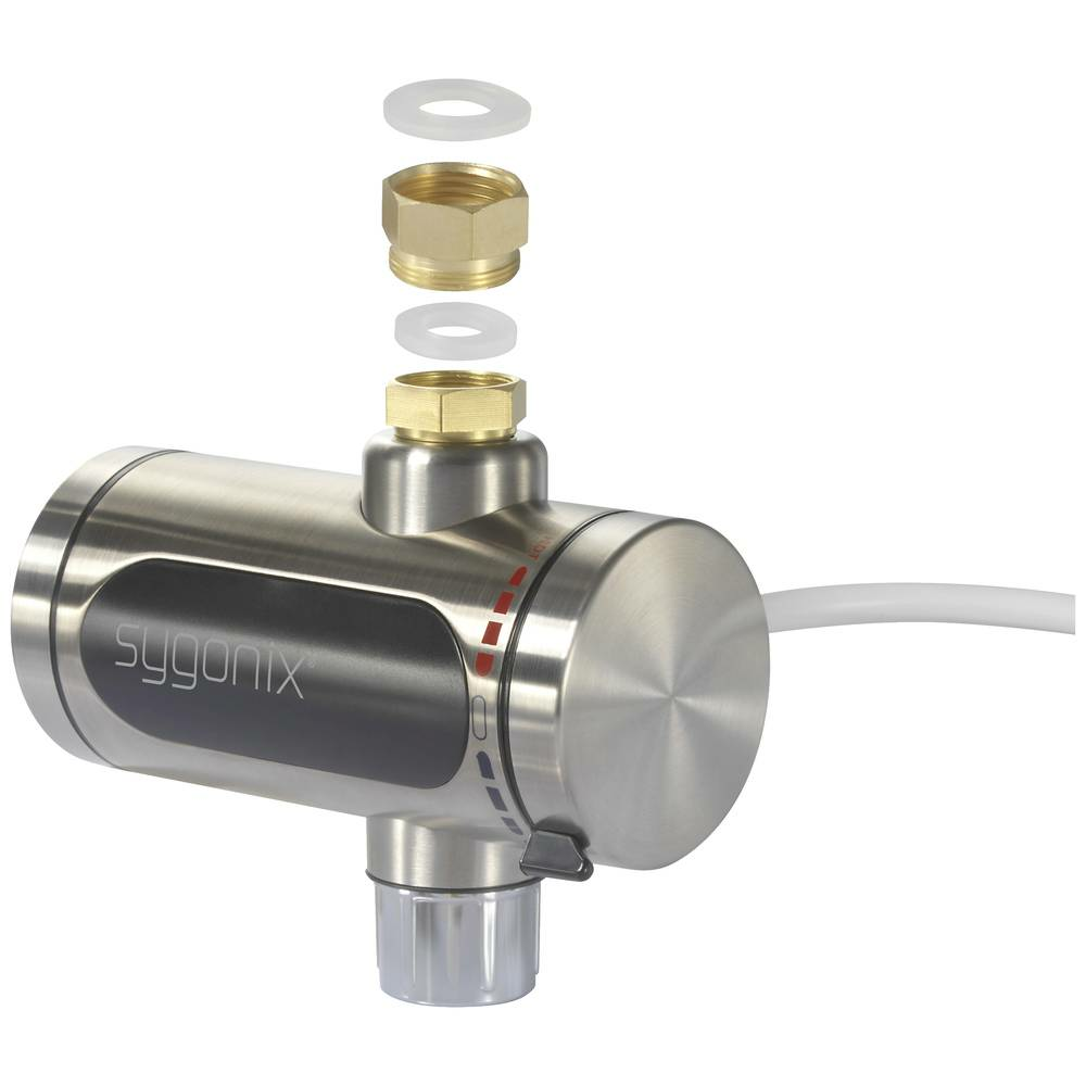 Réchauffeur à flux Sygonix Sy 5247282 de qualité B, classe d'efficacité énergétique A (A+ F), électronique, 3000 W, 50 °C