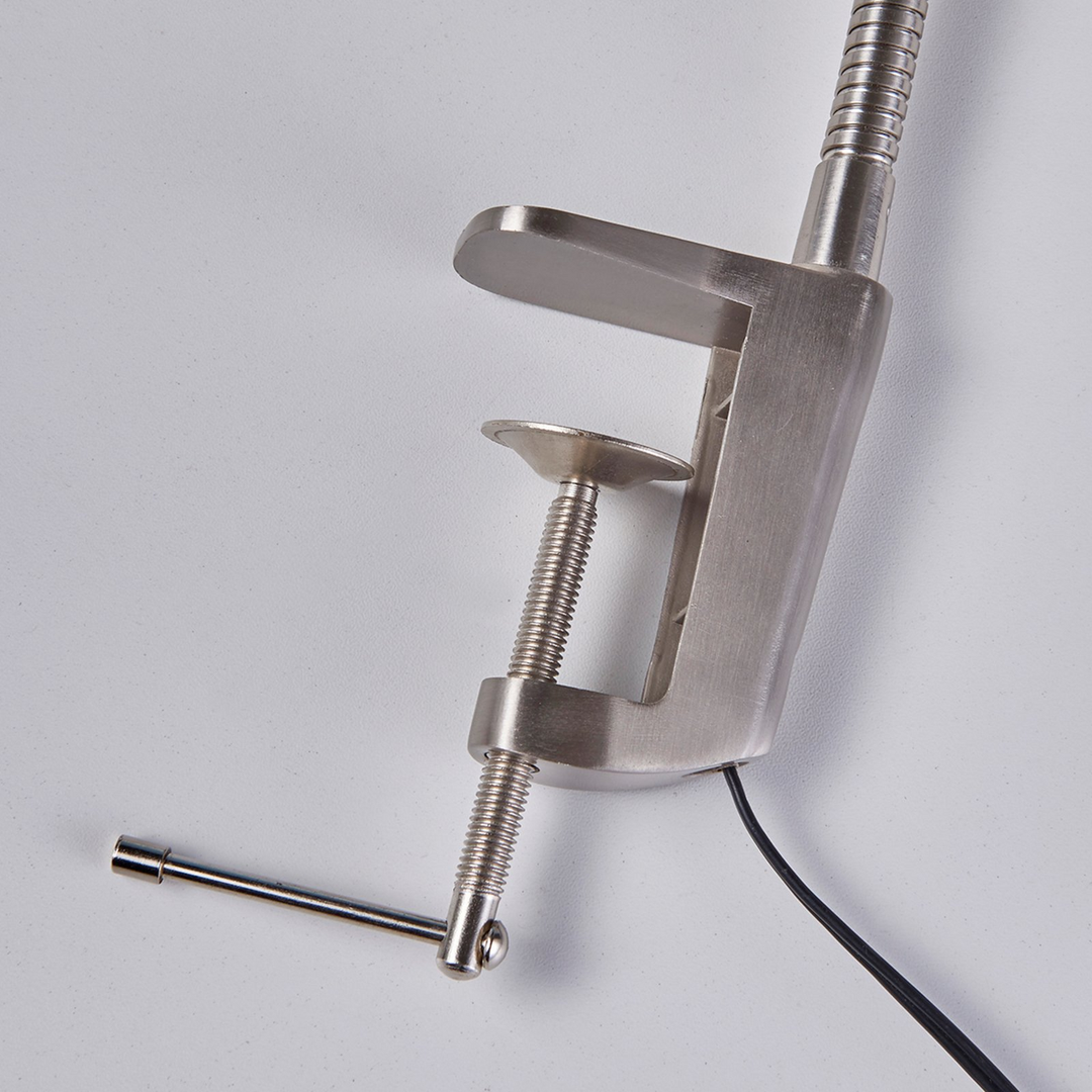 Lindby LED-Klemmleuchte Lampe Leuchte Bürolampe Tischlampe Tischleuchte Lionard