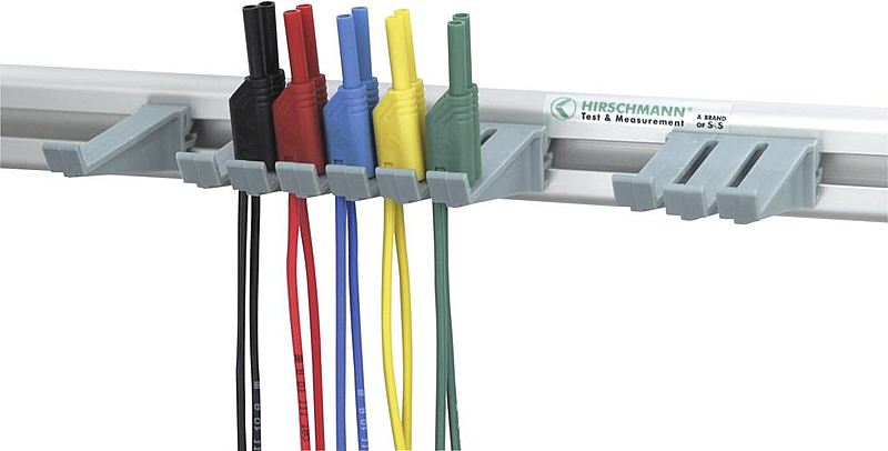 Sks Hirschmann Pms 2 S Lmlh Sicherheits  Messleitungs Set 1 M Schwarz Rot  B-Ware - 4250260223589