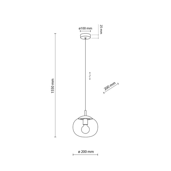 Vibe Hängeleuchte Hängelampe Leuchte Lampe Pendelleuchte Pendellampe Licht