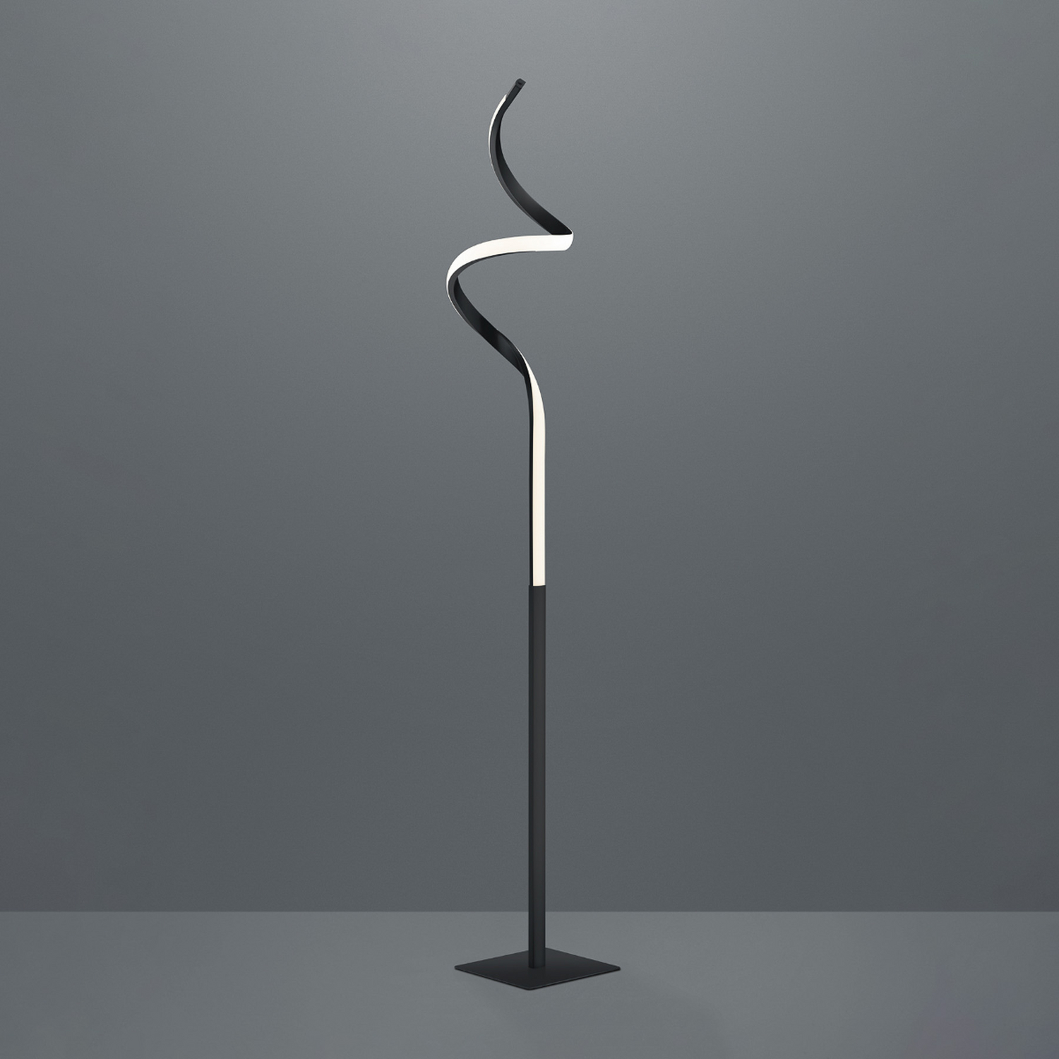 B-Ware Reality Course Stehlampe Stehleuchte Bodenleuchte Wohnzimmer Schlafzimmer Black