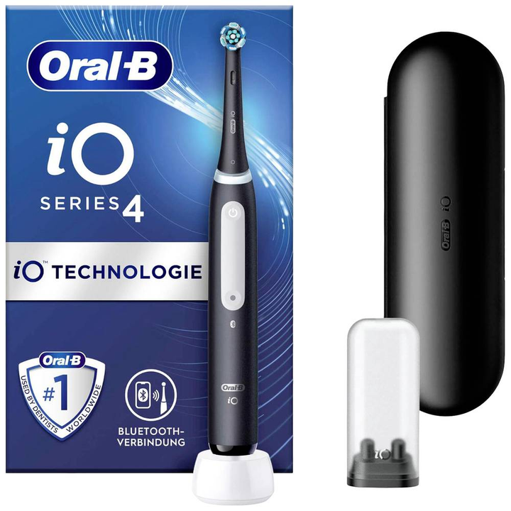 Oral-B iO Series 4 141502 Elektrische Zahnbürste Rotierend Oszilierend Schwarz