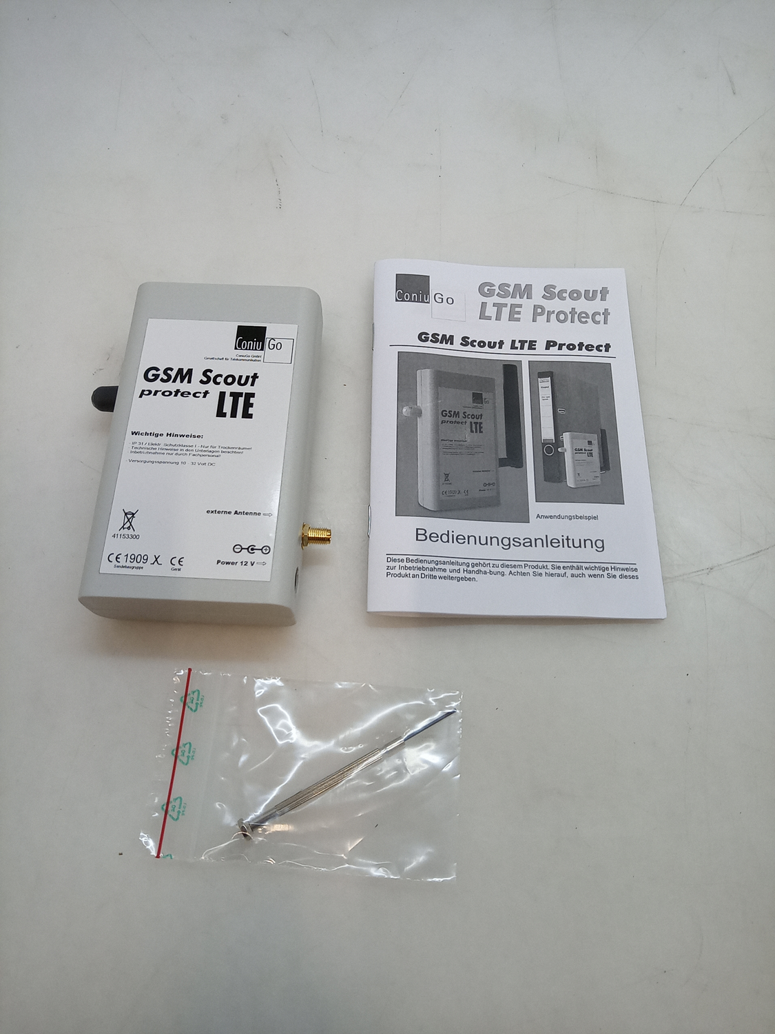 ConiuGo GSM Scout Protect LTE Überwachungsgerät GSM-Module Alarm DEFEKTWARE