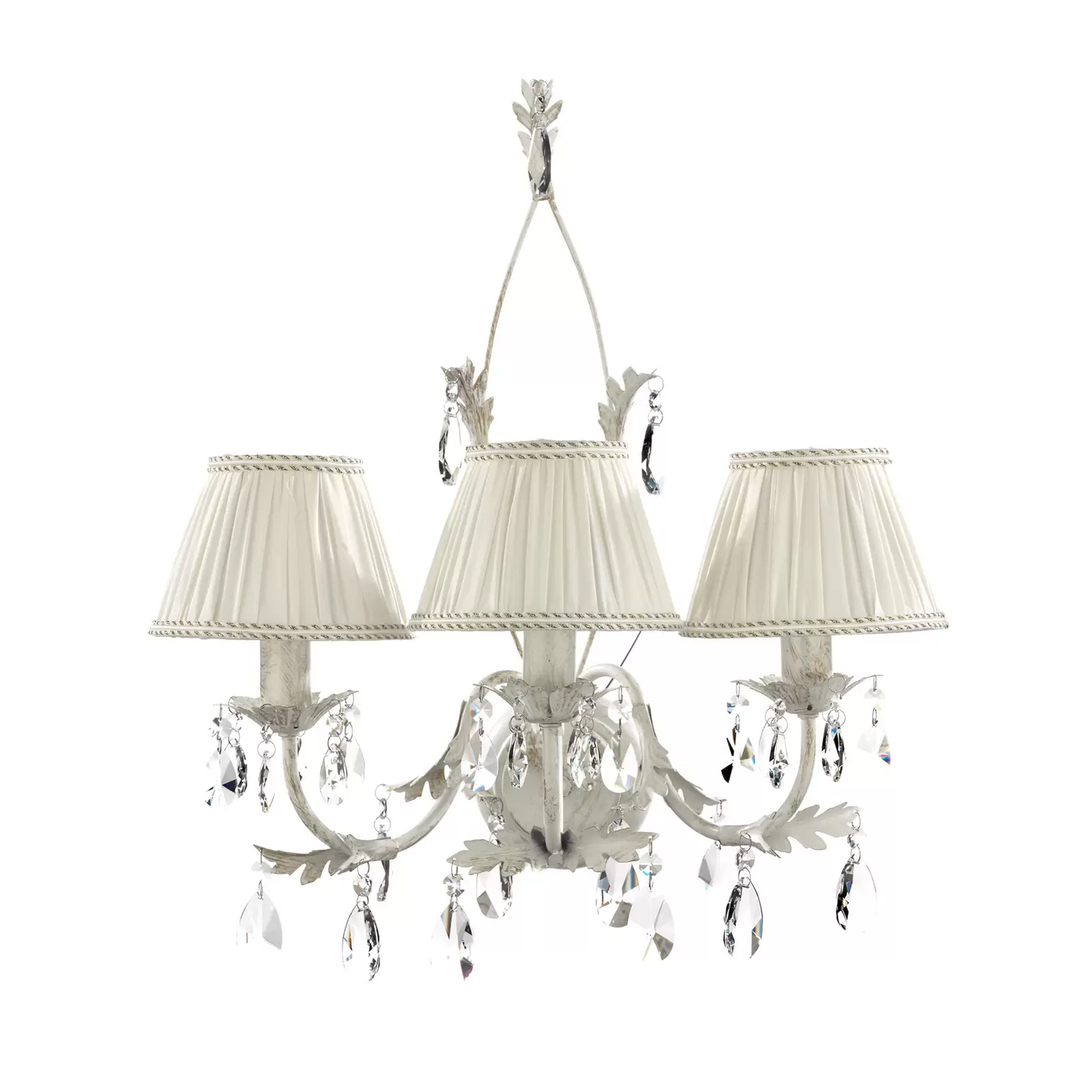 Wandleuchte Karen Dreiflammig Elfenbein Wandlampe Lampe Leuchte Spot Licht E14 B-Ware - 8030626518520