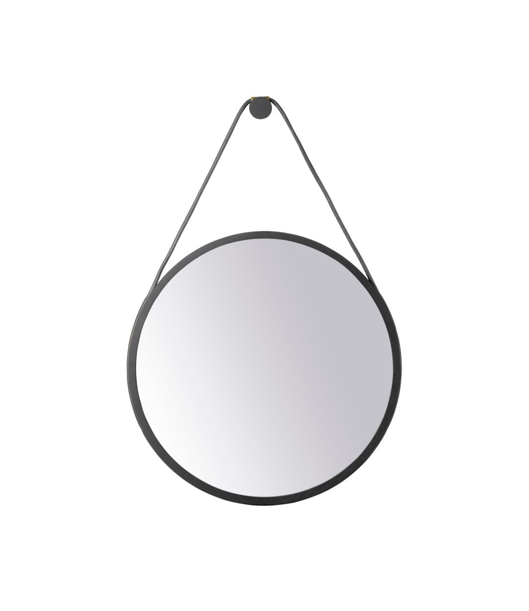 Fdb Møbler I3 Mossø Spiegel Dekospiegel Wandspiegel Schminkspiegel ø60cm Schwarz B-Ware