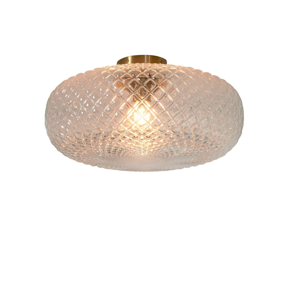 It's About Romi Deckenleuchte Venice Klar Glas 44 Cm E27 Deckenlampe Lampe Spot B-Ware - 8716248094641