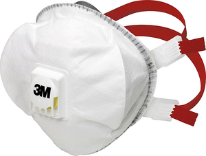 B-Ware 3 M 8835+ 7100081542 Feinstaubmaske  5 St. Mit Ventil Filterklasse Ffp3
