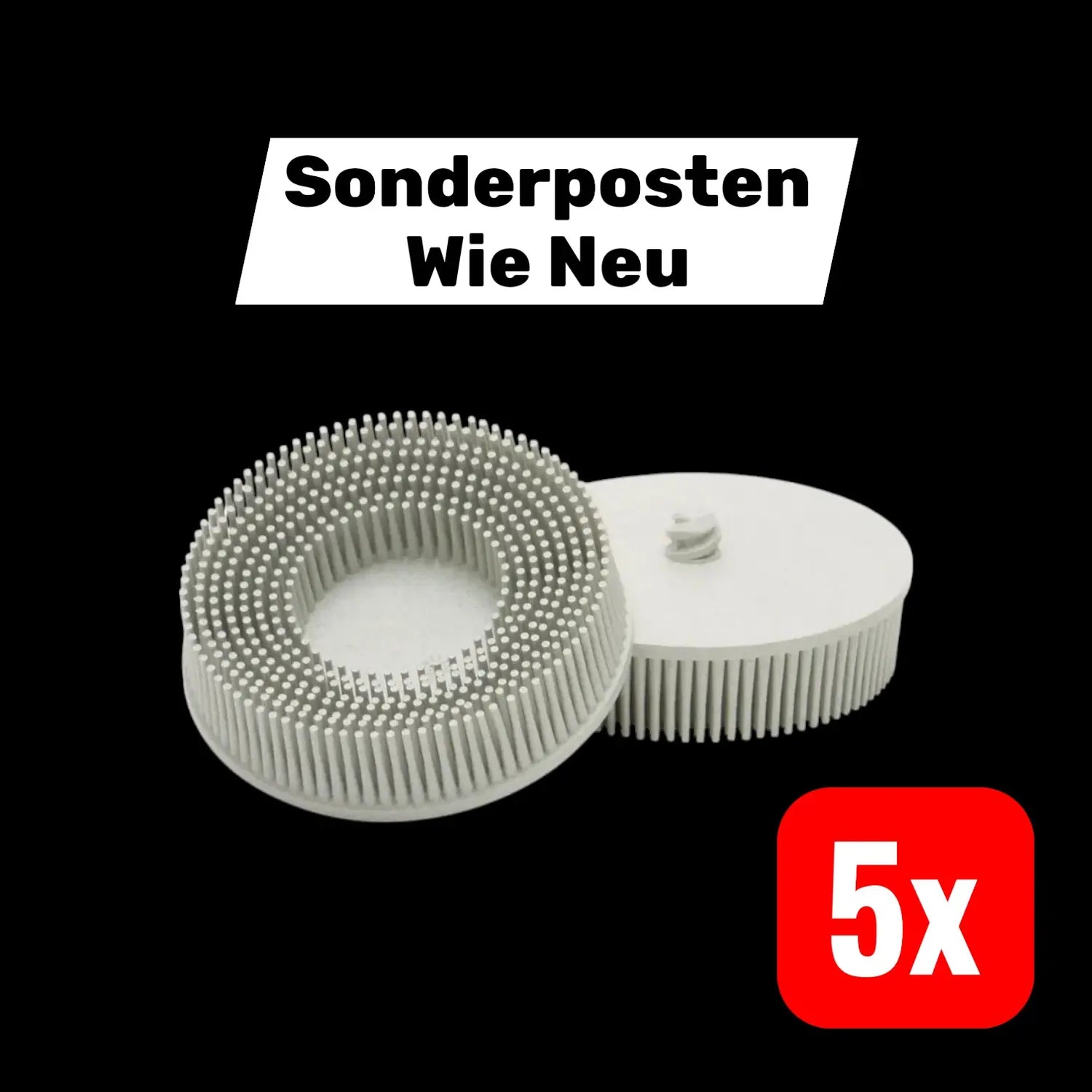 B-Ware 3 M Bristle Disc Schleifbürste Radialbürste Roloc 50,8mm K120 Weiß 5 Stück - 51131075283