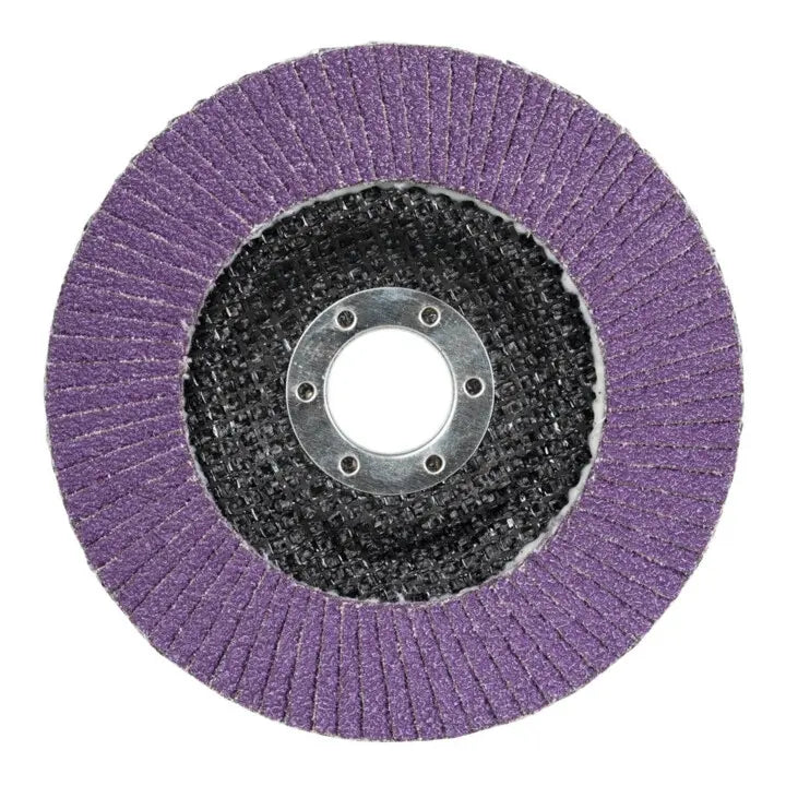 B-Ware 3 M Fächerschleifscheibe Schleifblatt Inox Glasgewebeteller Flach 125mm 9 Stück - 5902658113307