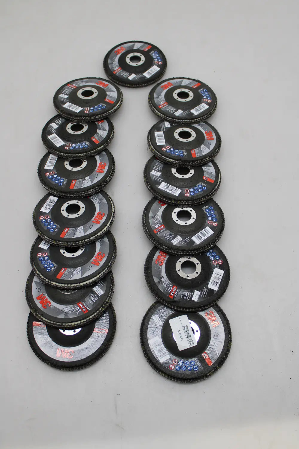 B-Ware 3 M Fächerschleifscheibe Schleifblatt Inox Glasgewebeteller Flach 125mm 14 Stück - 5902658113307