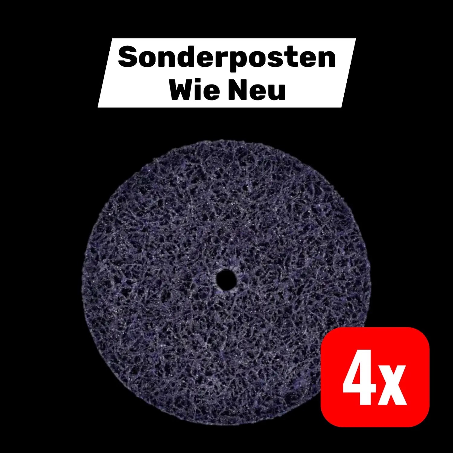 B-Ware 3 M Grobreinigungsscheibe Disk Scotch Brite Clean And Strip Xt Pro Violett 4 Stück - 8410001133739