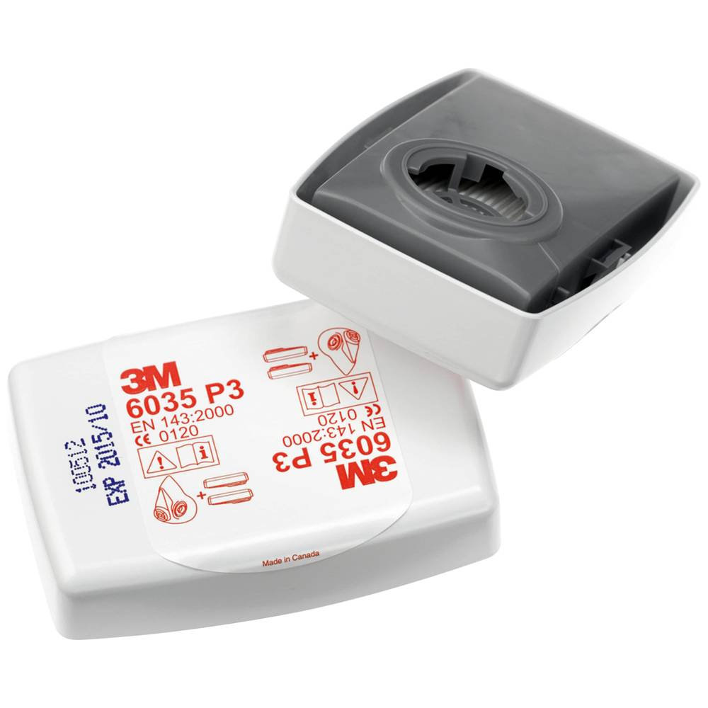 3 M 6035 P3 R Partikelfilter En 143 Din 143 Mundschutz Atemschutzfilter Schutz B-Ware - 4054596788527