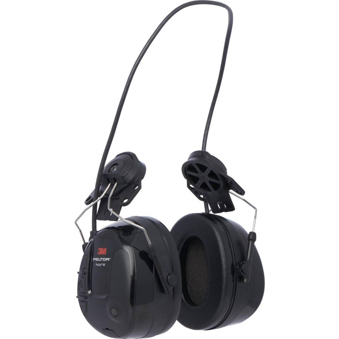 3 M Peltor Headset Gehörschutz Pro Tac Iii Schwarz Helmbefestigung Arbeitsschutz B-Ware - 4054596123243