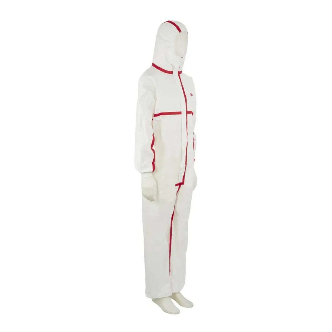 B-Ware 3 M Schutzanzug Overall Anzug 4565 Weiß Rot Größe Xl Typ 4/5/6 Kapuze 2 Stück - 8887862438361