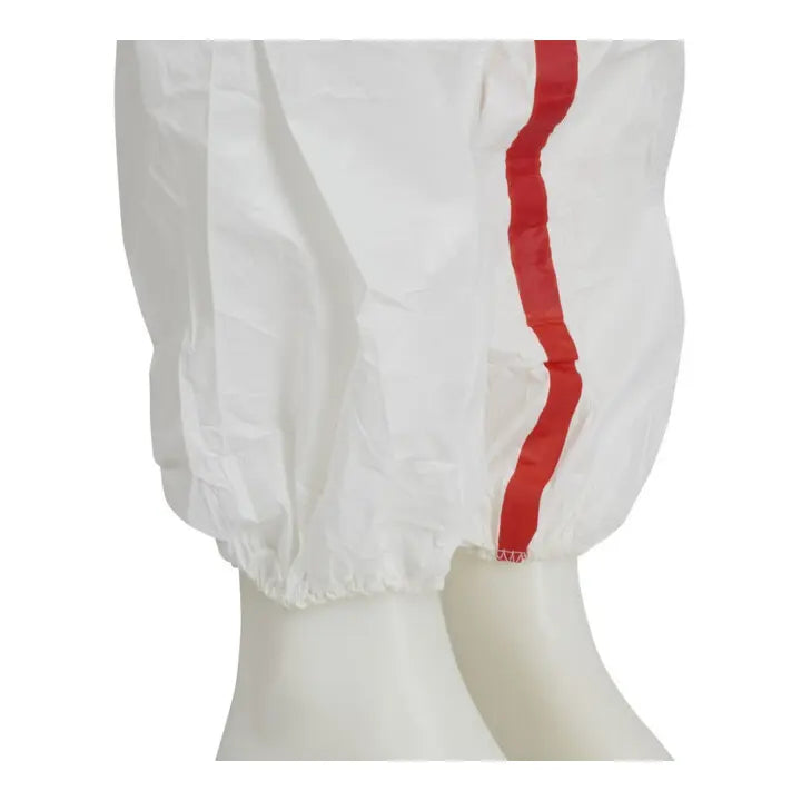 B-Ware 3 M Schutzanzug Overall Anzug Weiß Rot Kapuze Typ 4/5/6 Größe 4 Xl 5 Stück - 8887862438392