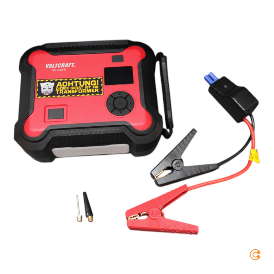 Voltcraft Vc Cjs71 Schnellstartsystem Starthilfe Ladekabel Siehe Text/Foto B-Ware - 4064161188843