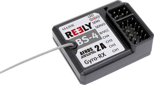 B-Ware Reely 4-Kanal Gyro-Empfänger FS BS-4 2,4 GHz 32mm