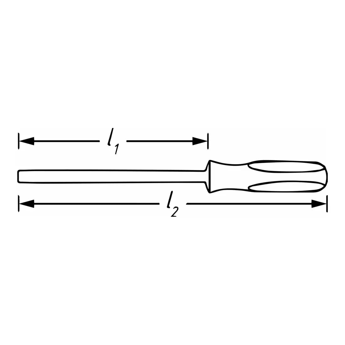 B-Ware Hazet Schraubendreher Dreher Hex Anamic Pozidrivschrauben Pz2 Rundklinge 2 Stück - 4000896145072