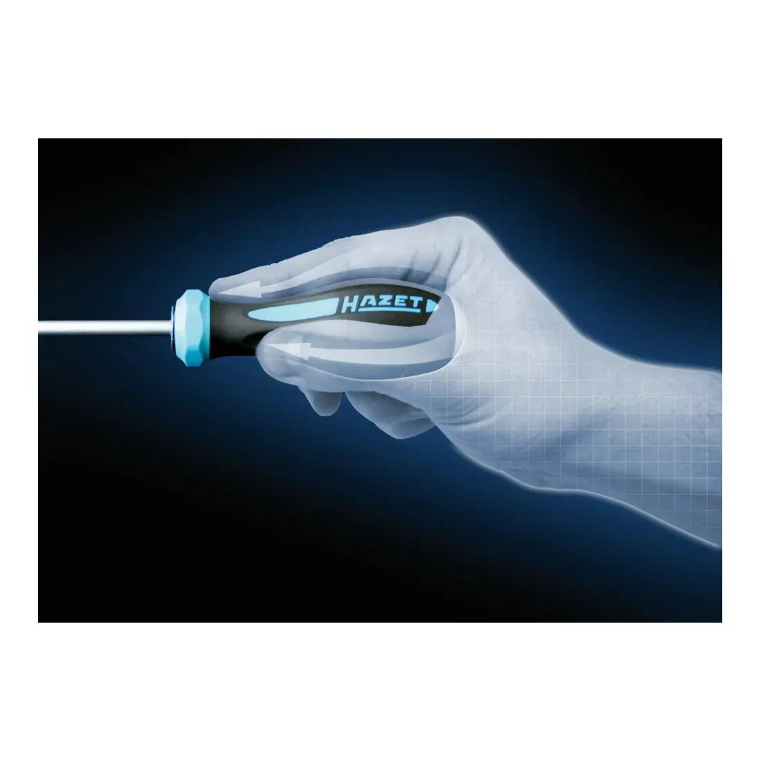 B-Ware Hazet Schraubendreher Dreher Hex Anamic Pozidrivschrauben Pz2 Rundklinge 2 Stück - 4000896145072
