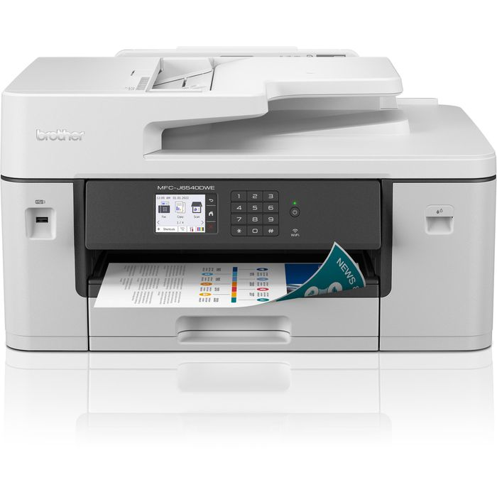 B-Ware Brother Mfc J6540 Dwe Eco Pro Adf Kopierer Scanner Tintenstrahldrucker Defektware