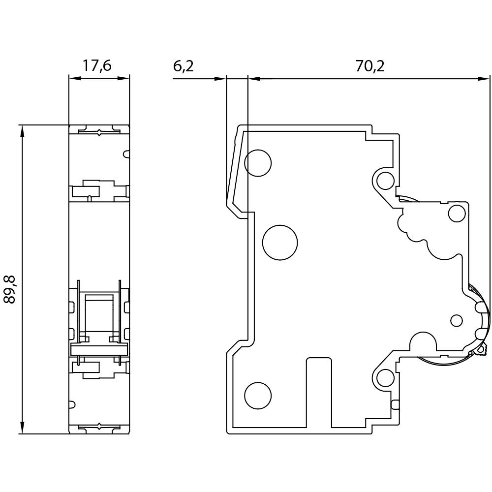 B-Ware Siemens Leitungsschutzschalter 5 Sy41207 20 A 230 V 400 V 4 Stück Siehe Text - 4001869181400