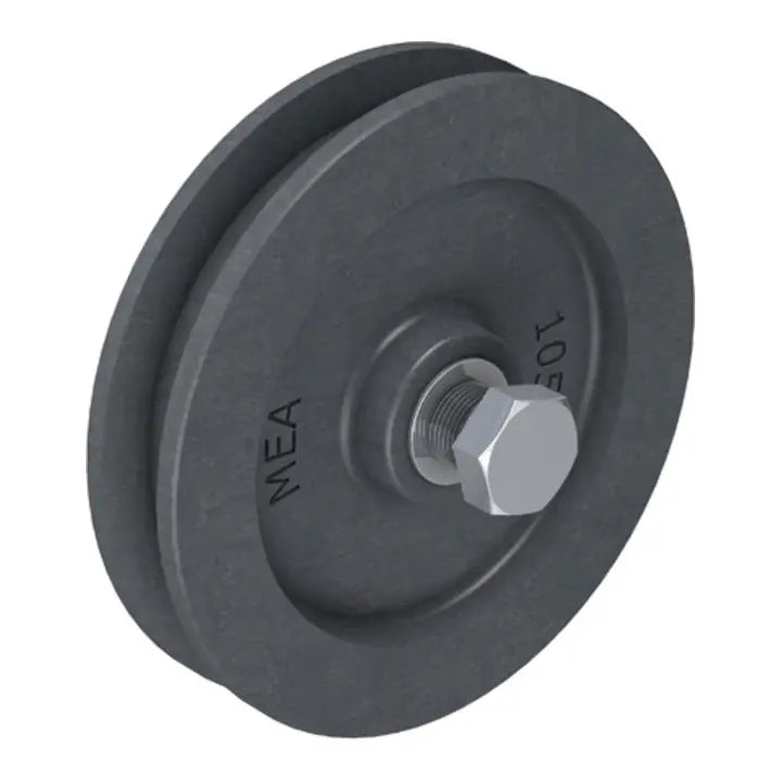 B-Ware Mea Guss Rolle Ersatzrolle Torrolle Lose Guss Rolle 120 Mm Walzenlager 4 Stück - 4001990130155