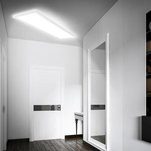 B-Ware Briloner LED-Panel Move Sensor Deckenleuchte Panel 98x20cm IP44 Kunststoff weiß