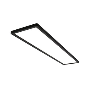 B-Ware Briloner Deckenlampe Deckenleuchte Led Backlight Schwarz Panel Büro 98 Cm 4000 K