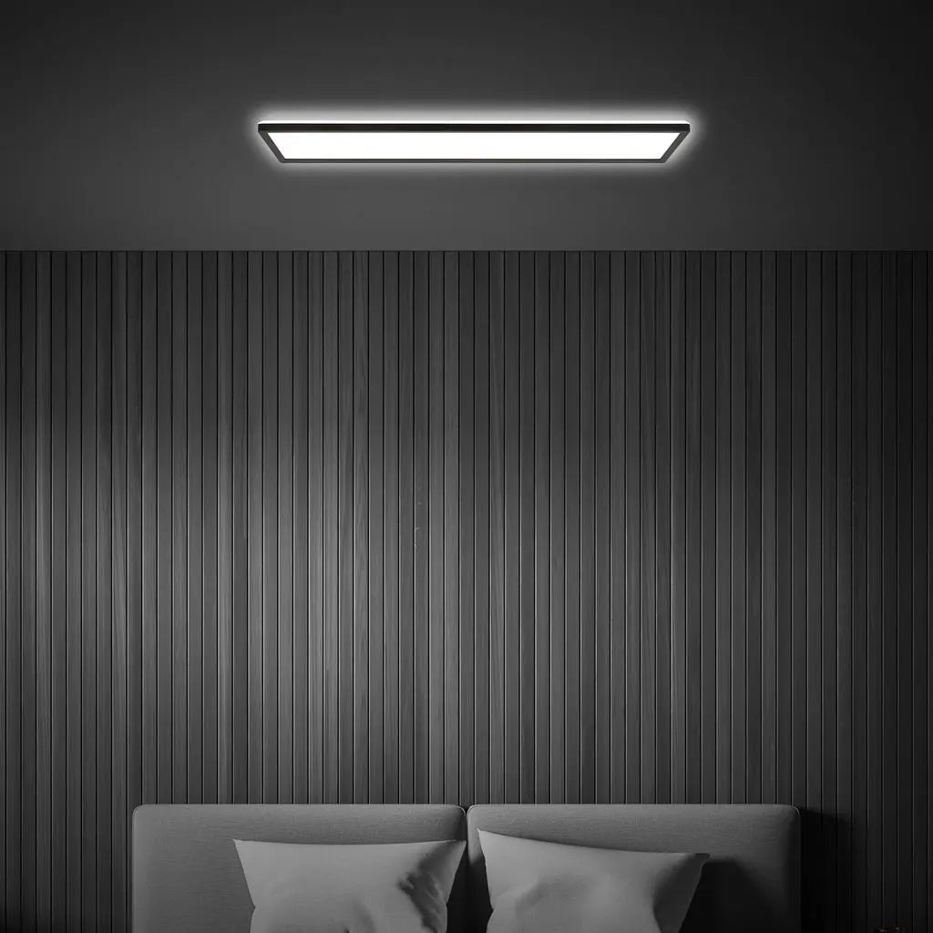 B-Ware Briloner Deckenlampe Deckenleuchte Led Backlight Schwarz Panel Büro 98 Cm 4000 K - 400270746275
