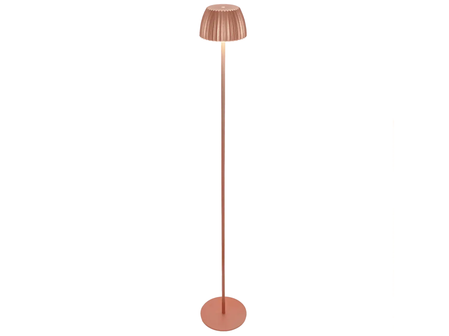 B-Ware Briloner Stehlampe Stehleuchte Led Akku Riffle Dimmbar Touch Kupferfarben Ip44 - 4002707482598