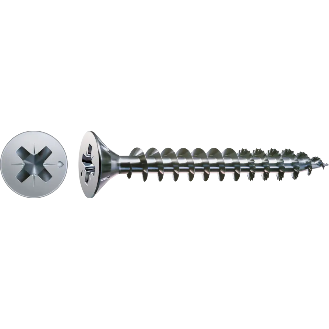 B-Ware Spax Schrauben Befestigungsmittel Vollgewinde Kreuzschlitz 3x30 Mm 100 Stück - 4003530003868