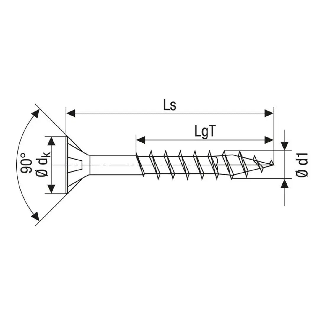 B-Ware Spax Schrauben Universalschrauben 6x80 Edelstahl Senkkopf Tg A2 T Star 100 Stück - 4003530092008