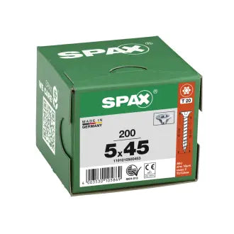B-Ware Spax Senkkopf T Star Plus Vollgewinde Schraube Holzschraube Stahl Wirox 2 Sets - 4003530105869