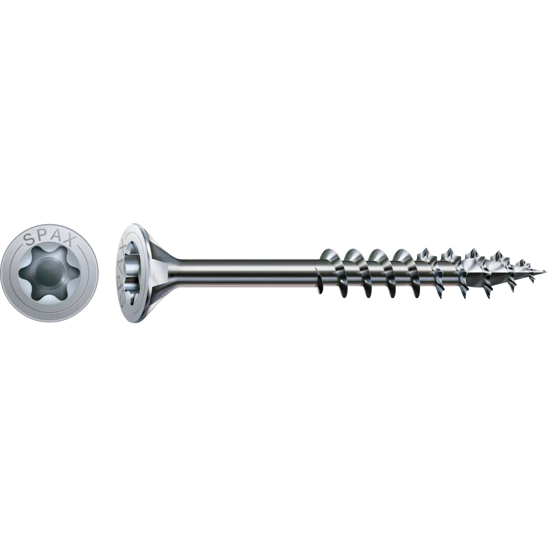 B-Ware Spax Schraube Uni Wirox Senkkopf Tstar Plus Tx30 6x150mm Teilgewinde 100 Stück - 4003530157646