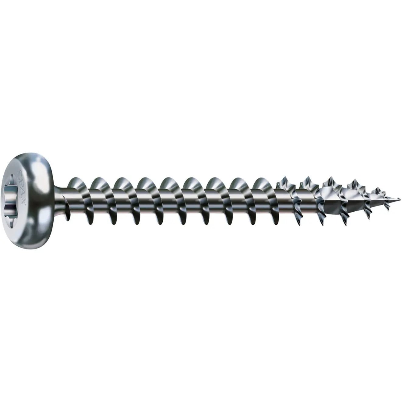 B-Ware Spax Universalschraube Holzschraube 6x50mm Vollgewinde Halbrundkopf Wirox 200 St - 4003530165085